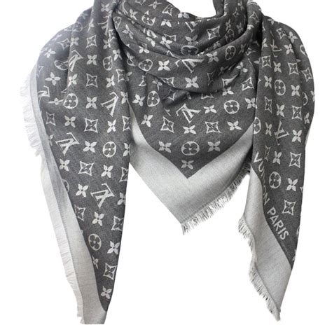 coloured louis vuitton scarf